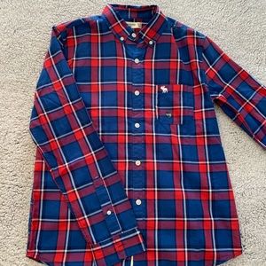Lot of 2 Boy’s Abercrombie button-ups